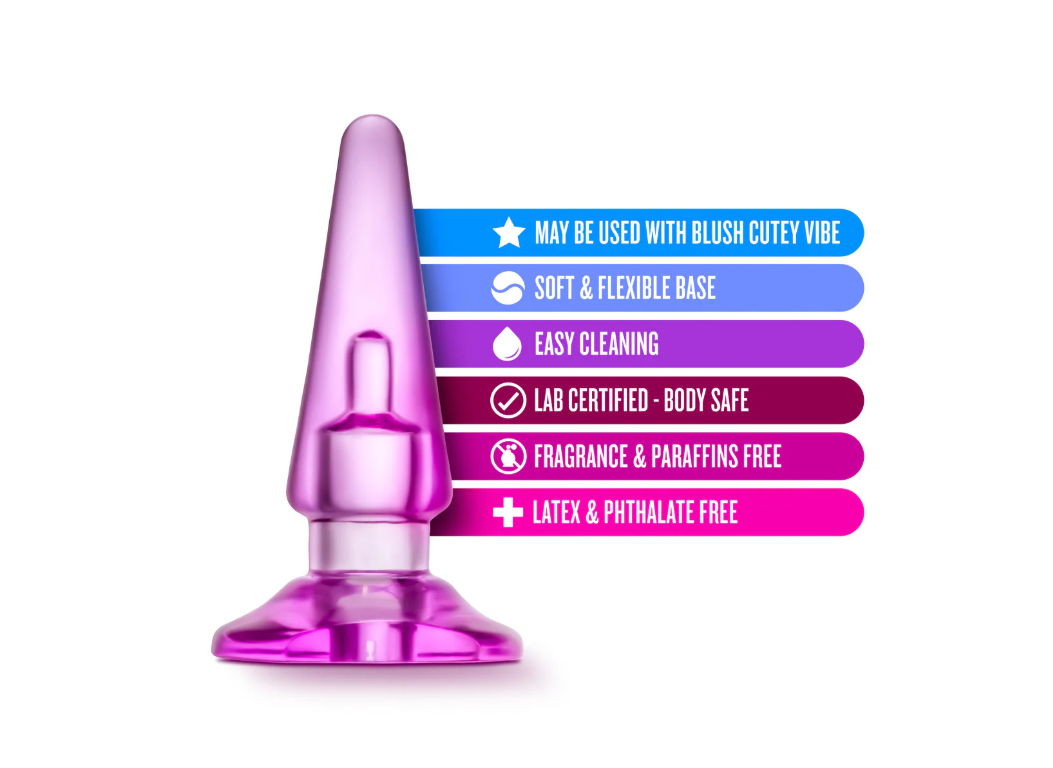 B Yours - Basic Anal Plug - Pink