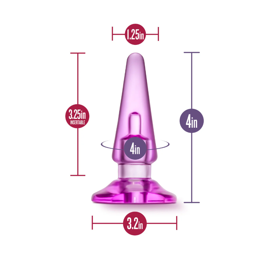 B Yours - Basic Anal Plug - Pink