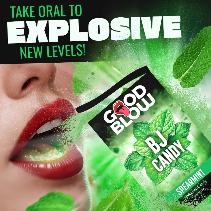 BJ CANDY POP SPEARMINT