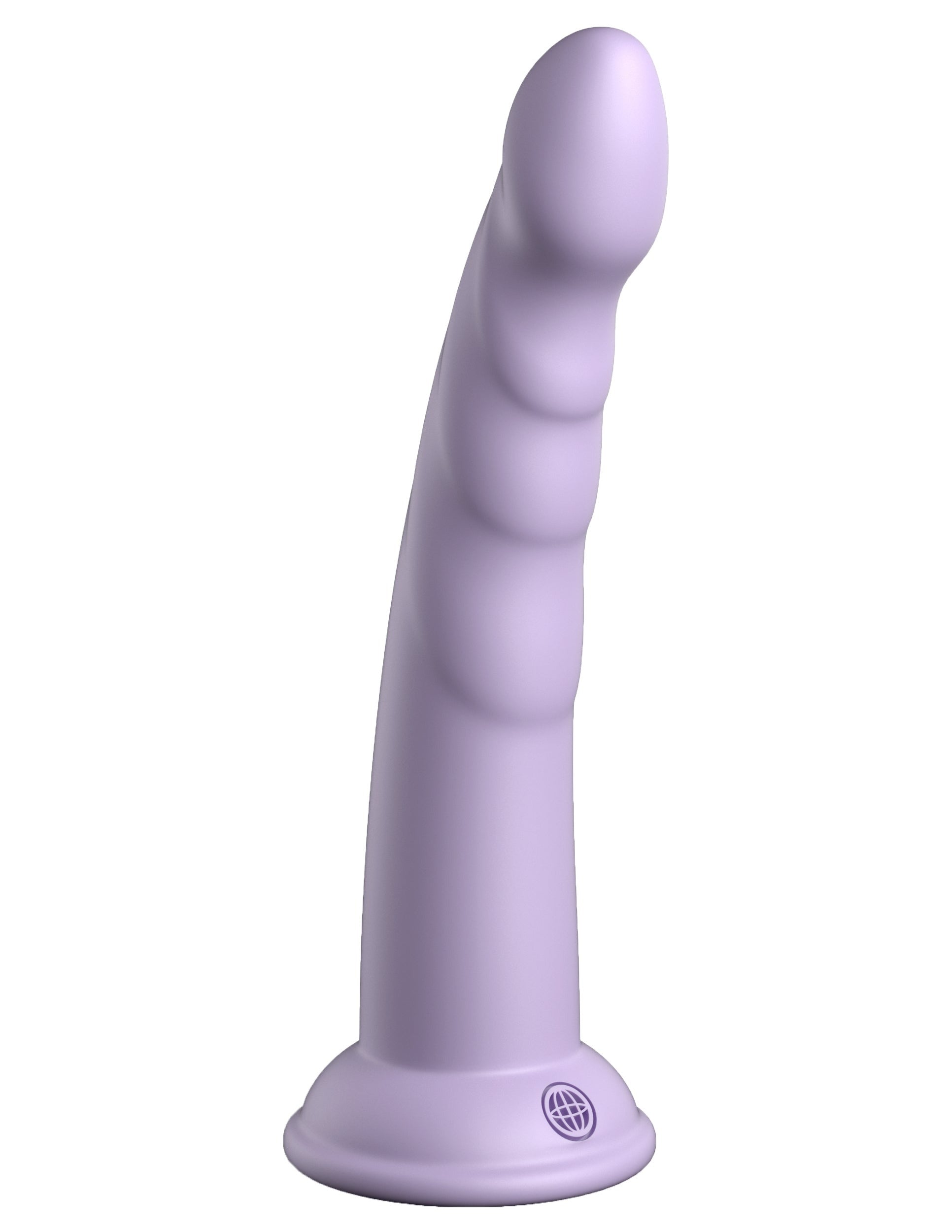 DILLIO PLATINUM SLIM SEVEN 7” DILDO - PURPLE