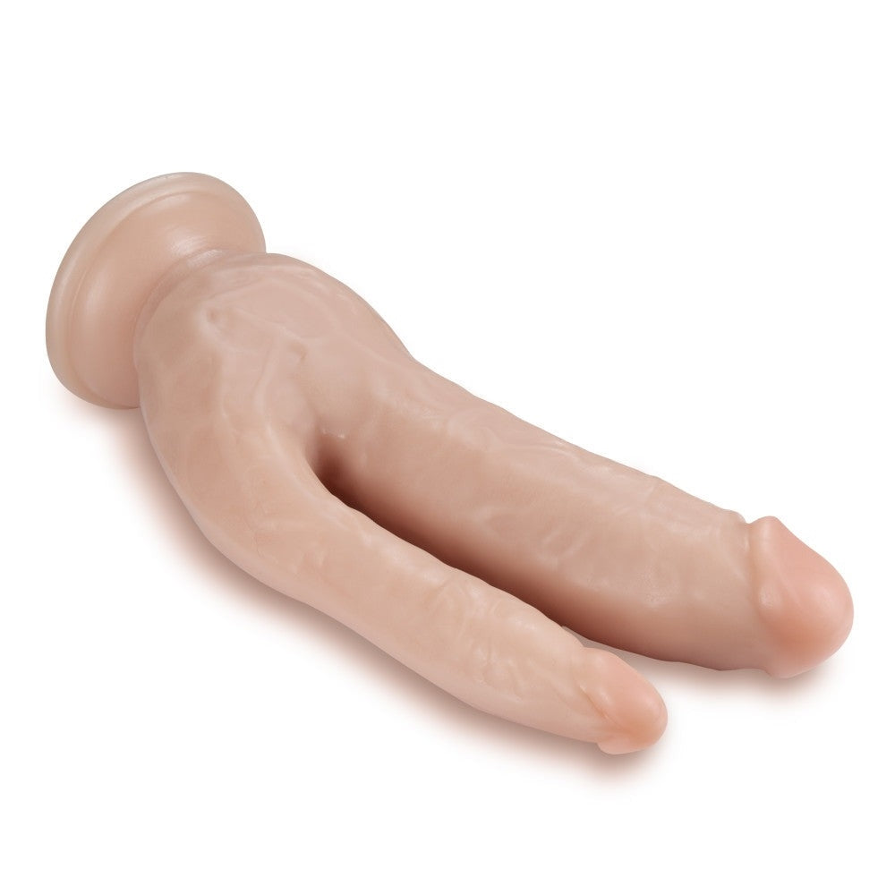 DR. SKIN 8" DP COCK-VANILLA