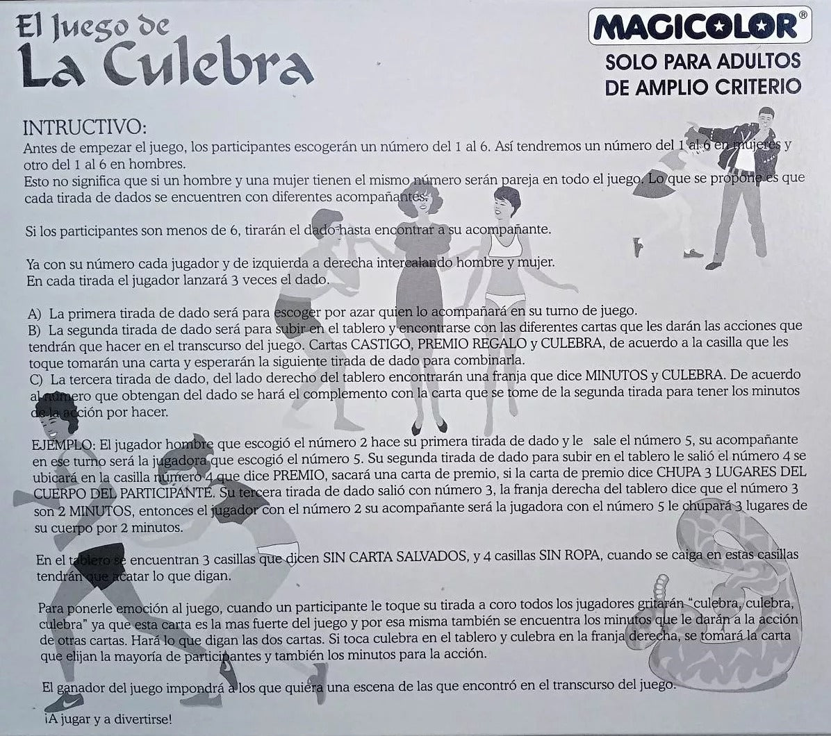 EL JUEGO DE LA CULEBRA