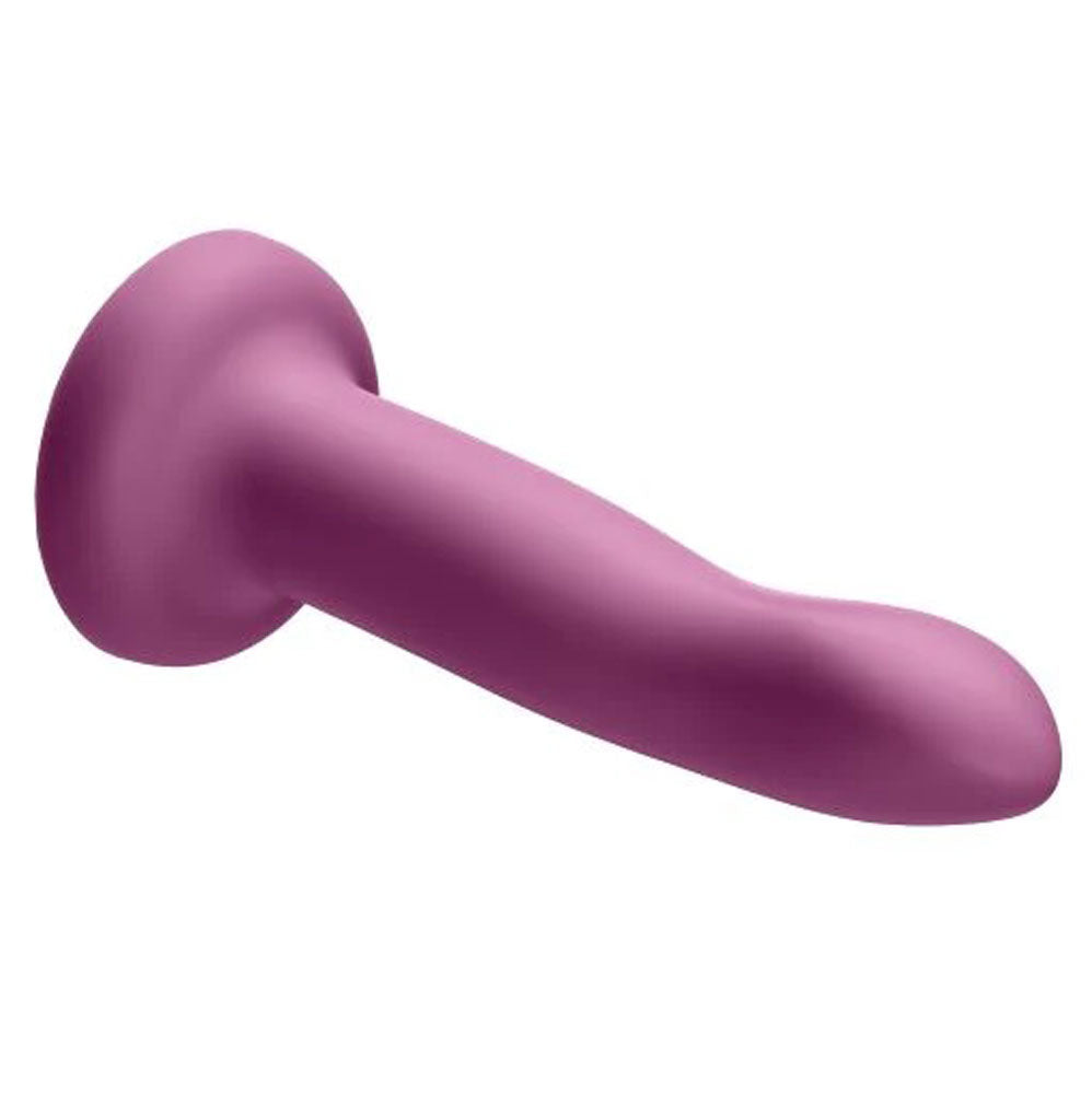 ERGO SUPER FLEXI IV DONG SOFT AND FLEXIBLE LIQUID SILICONE WITH VIBRATOR - PLUM