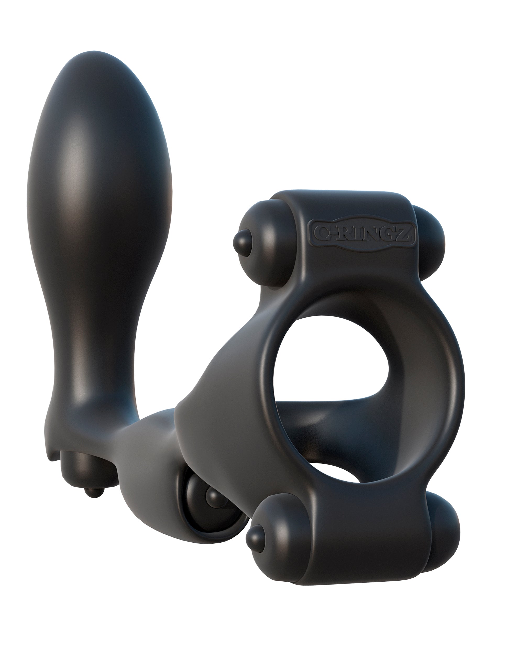 FANTASY C-RINGZ ULTIMATE ASS-GASM - BLACK