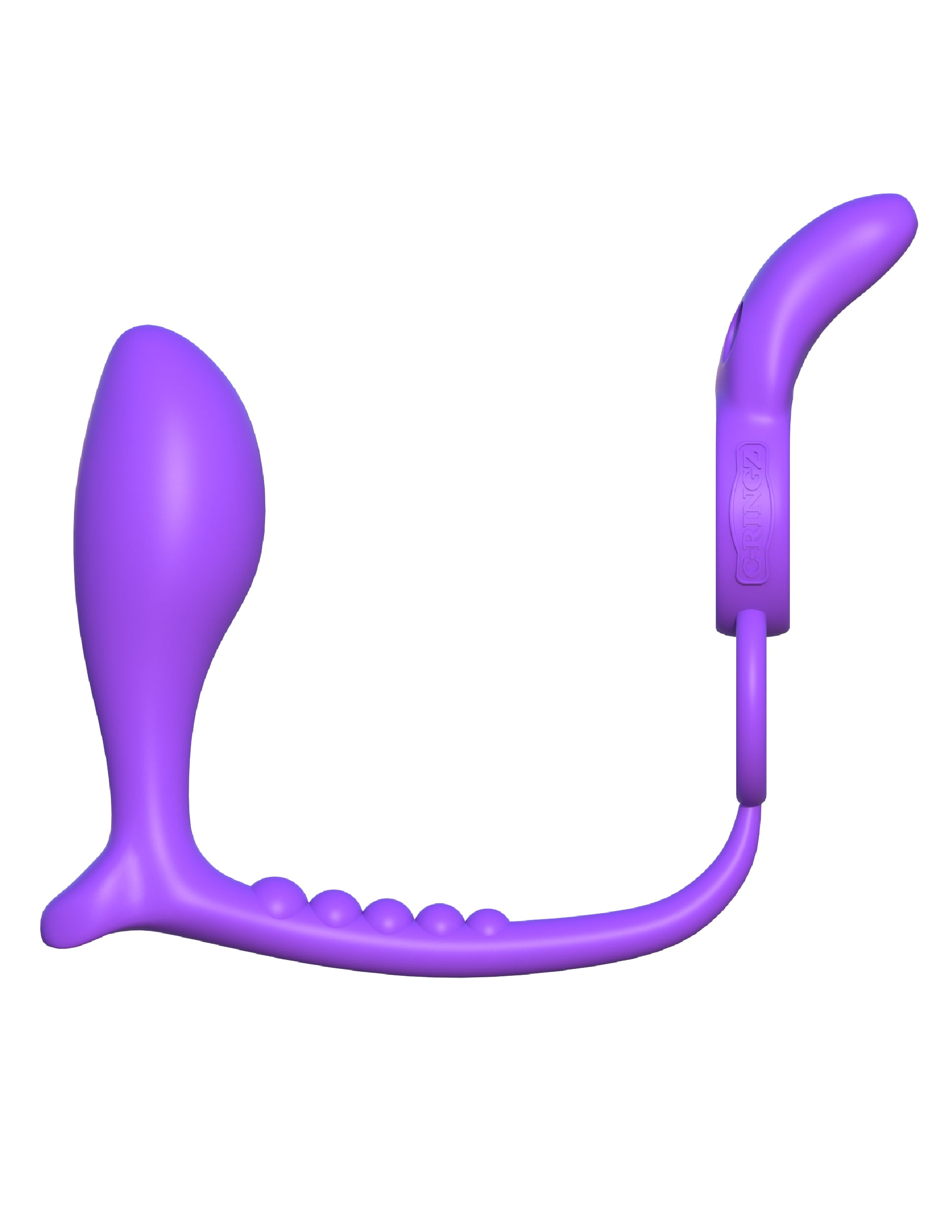 FANTASY C-RINGZ ASS-GASM VIBRATING RABBIT - PURPLE