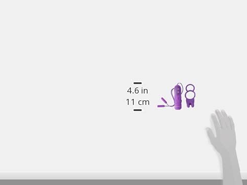 FANTASY C-RINGZ TWIN TEAZER RABBIT RING - PURPLE