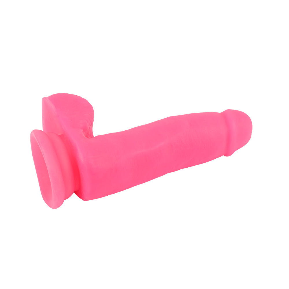 FASHION DUDE NEO 6.7" DUAL DENSITY COCK DILDO - ROSA