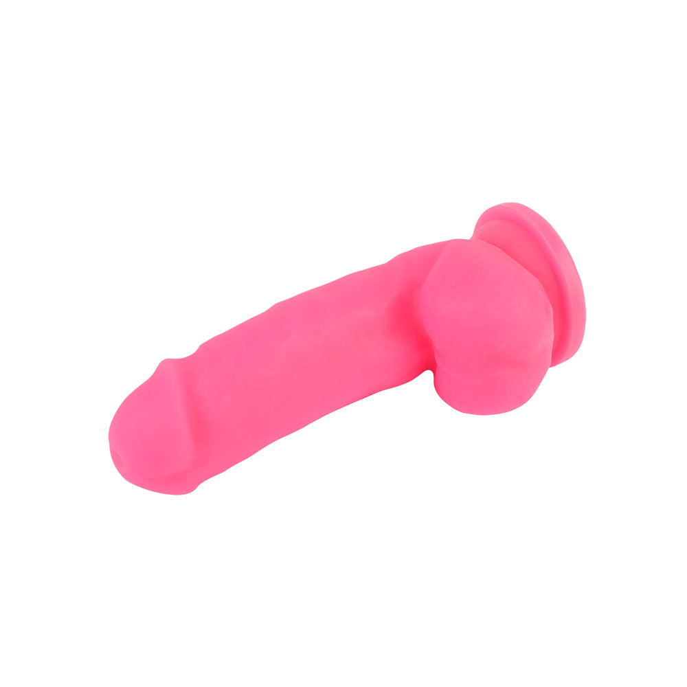 FASHION DUDE NEO 6.9" DUAL DENSITY COCK DILDO - ROSA
