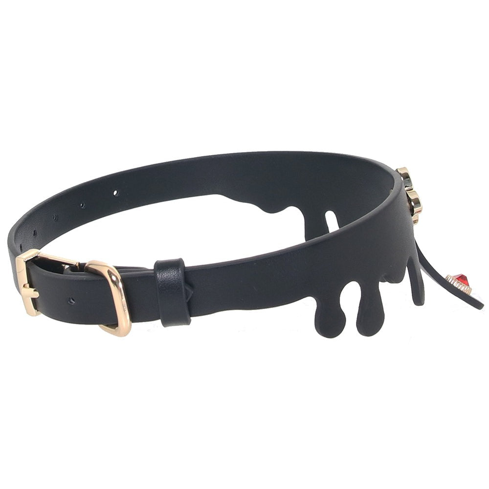 FETISH & FASHION ELVIRA COLLAR - BLACK