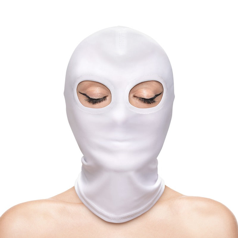 FETISH & FASHION EYES HOOD - BLANCO