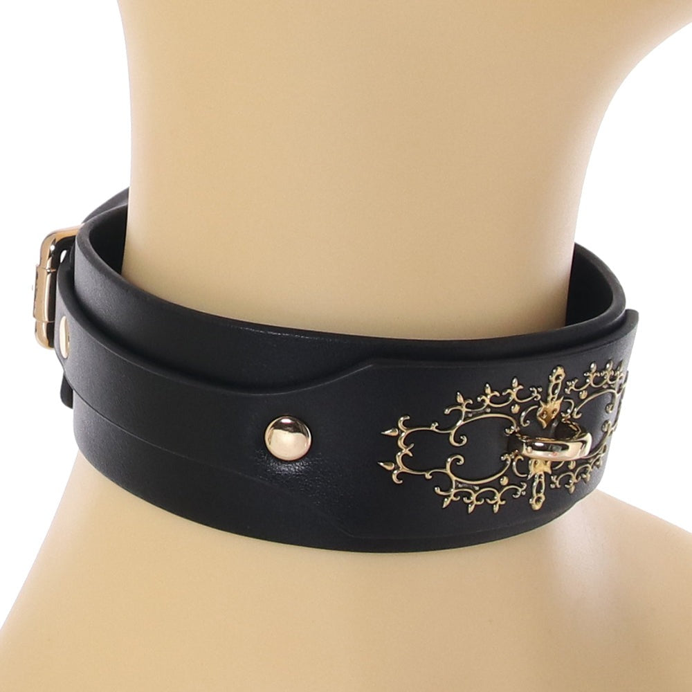 FETISH & FASHION KATRINA COLLAR - NEGRO