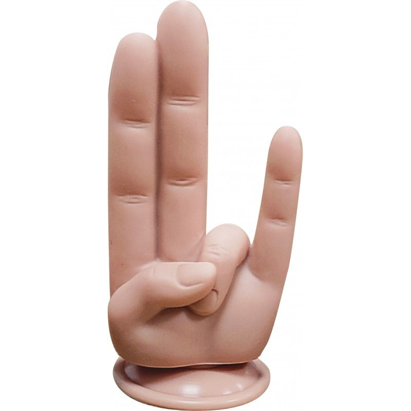FINGER FEST DILDO THE SHOCKER - FLESH