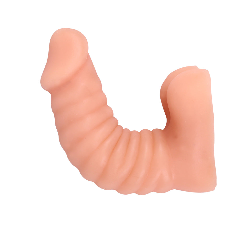 G.I. JACK 6.7" FLEXIBLE DONG - CARNE