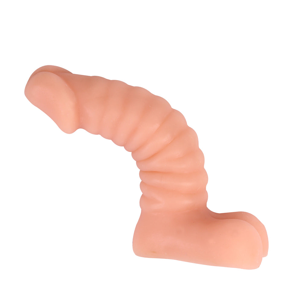 G.I. JACK 6.7" FLEXIBLE DONG - CARNE