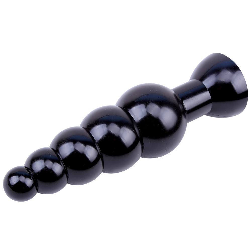 G.I. JACK 7.5” ANAL BEADS - NEGRO