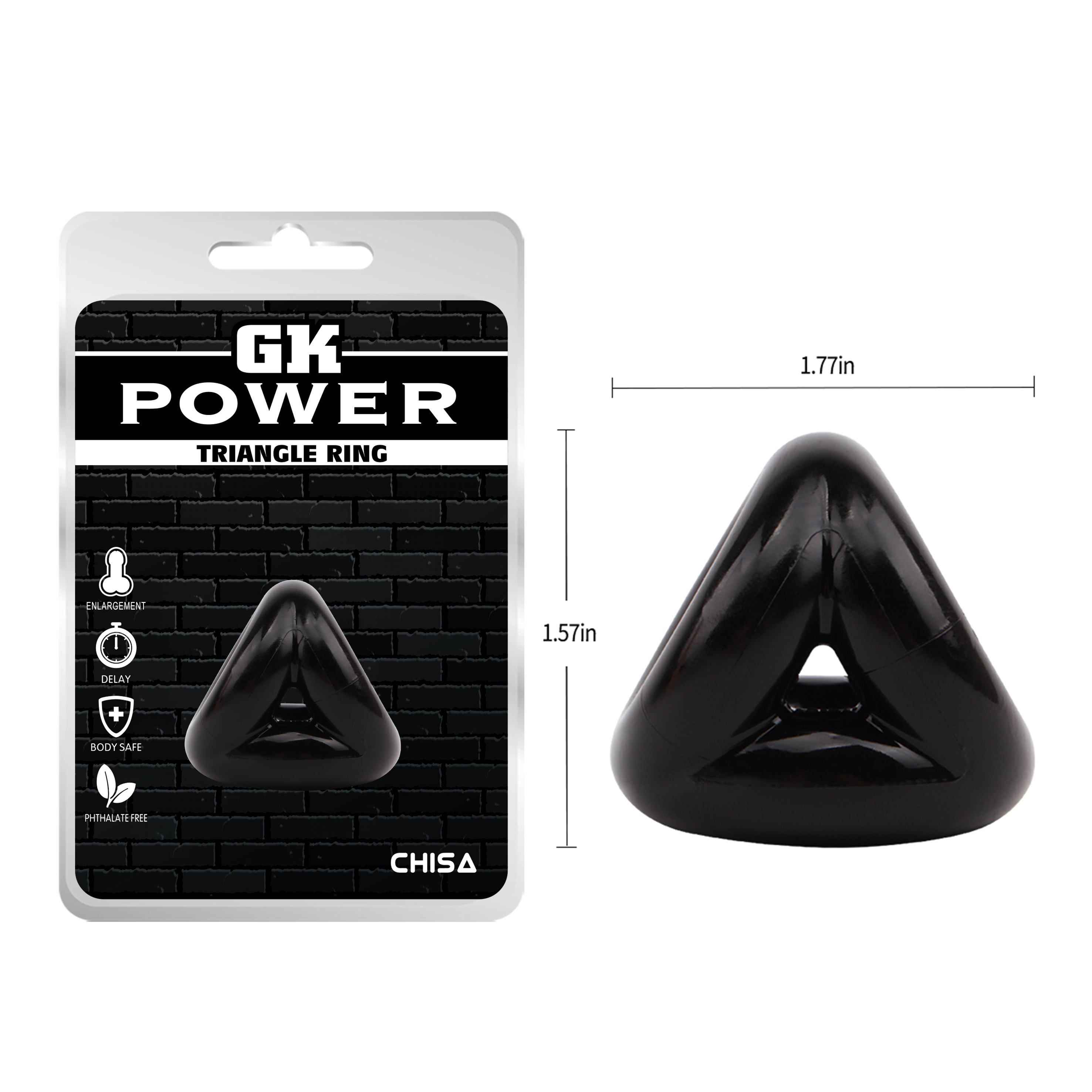 GK POWER TRIANGLE RING