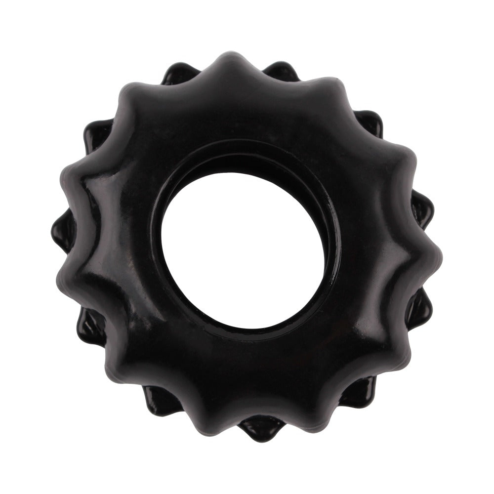 GK POWER GEAR UP RINGS - NEGRO