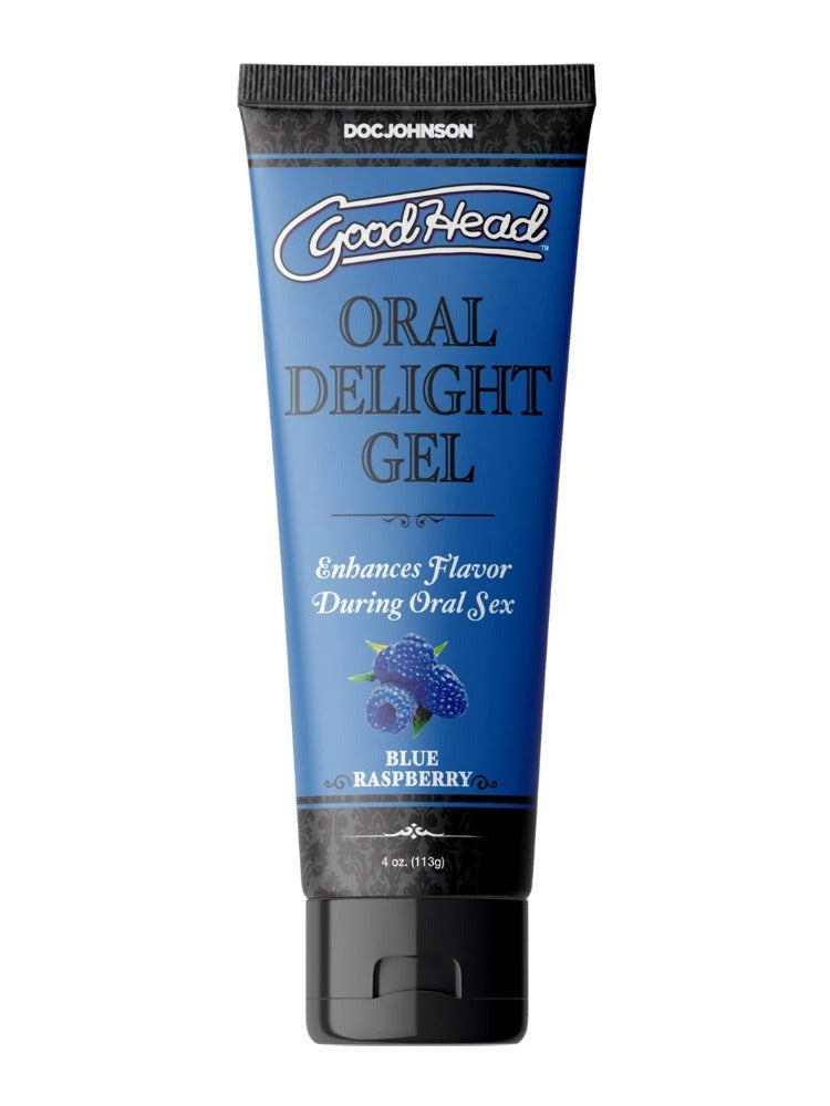 GOODHEAD ORAL DELIGHT GEL - BLUE RASPBERRY 4 OZ