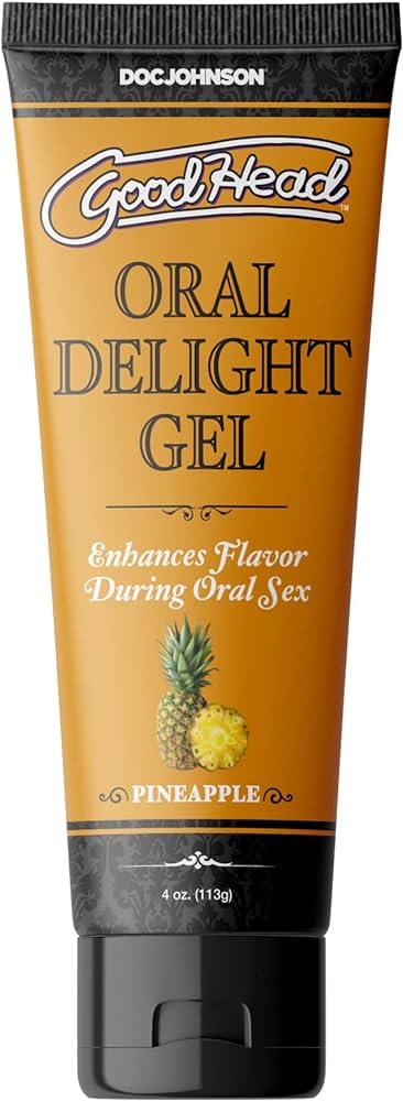 GOODHEAD ORAL DELIGHT GEL - PINEAPPLE 4 OZ
