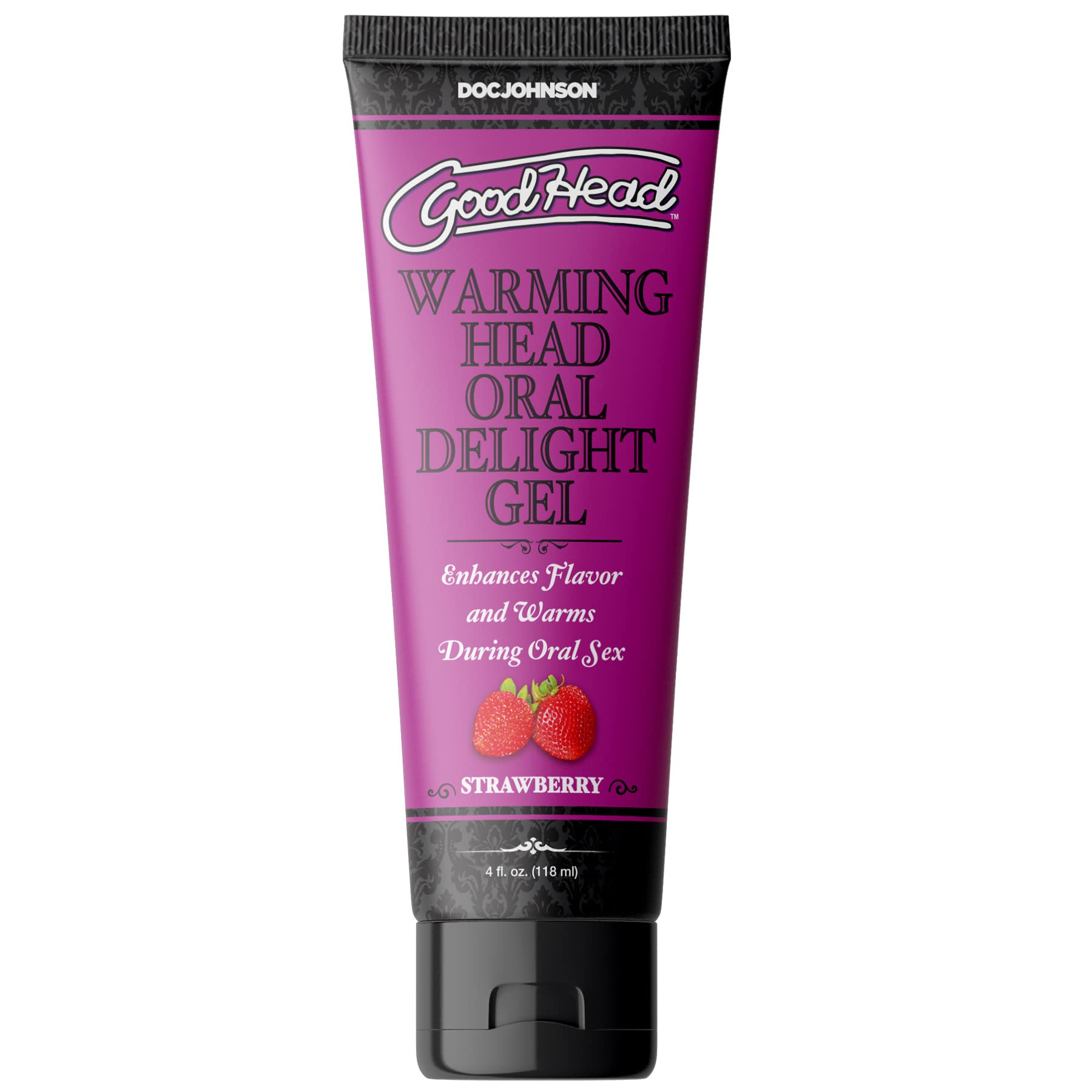 GOODHEAD WARMING HEAD ORAL DELIGHT GEL - STRAWBERRY 4 OZ