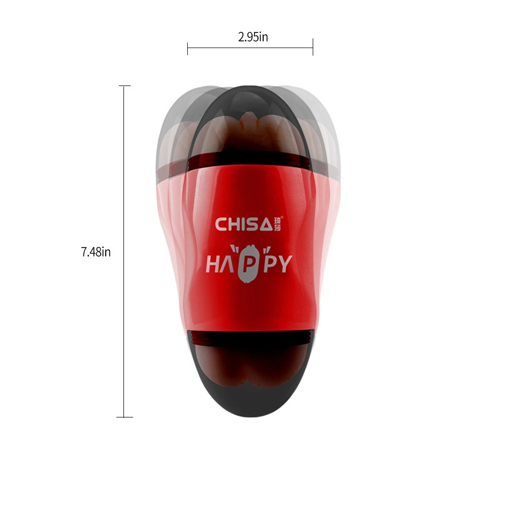 HAPPY CUP PUSSY & MOUTH MASTURBATOR