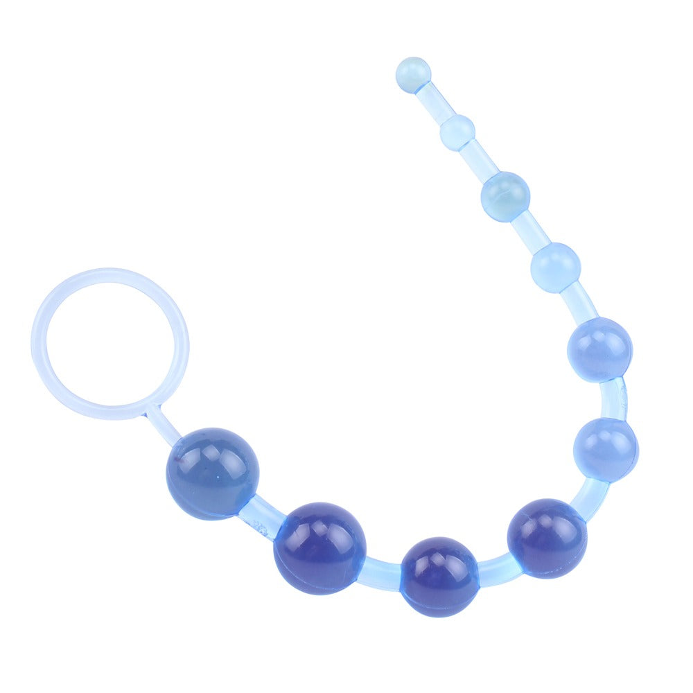 HI-BASIC SASSY ANAL BEADS - AZUL