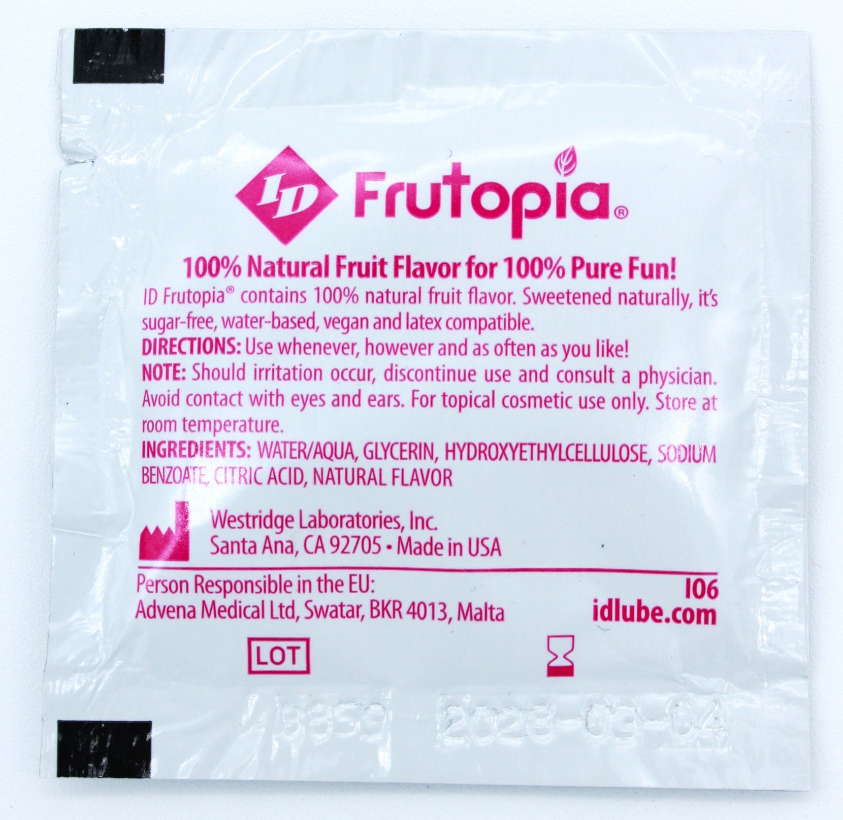 ID FRUTOPIA - MANGO PASSION 4 ML SOBRE