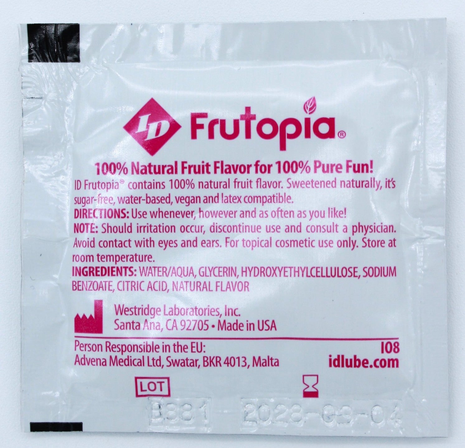ID FRUTOPIA - FRESA 4 ML SOBRE