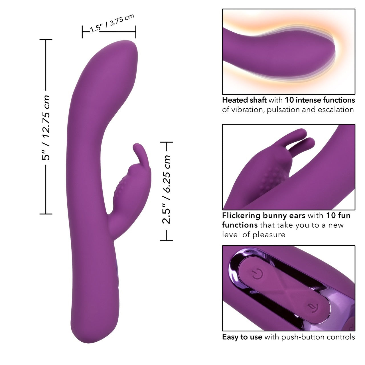 JACK RABBIT ELITE WARMING RABBIT - MORADO