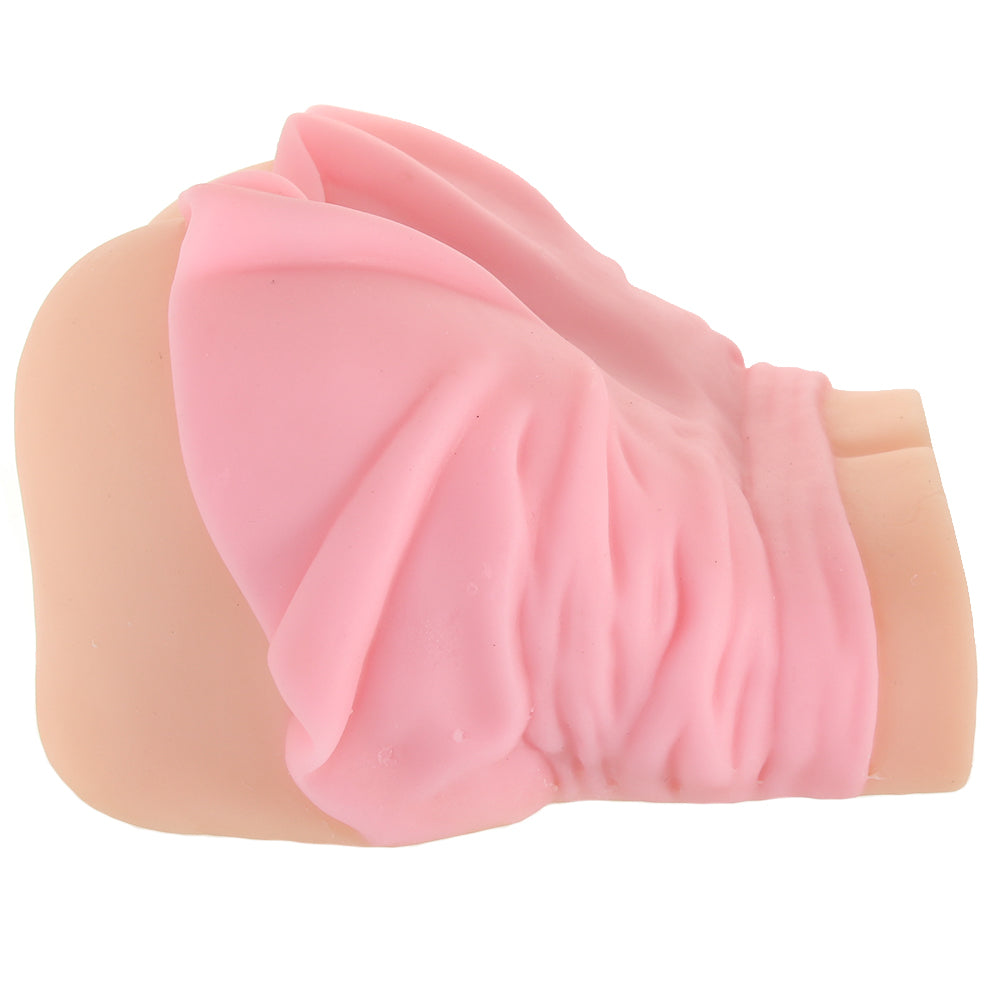 JILLIAN JANSON MINI SKIRT PUSSY & ANUS MASTURBATOR