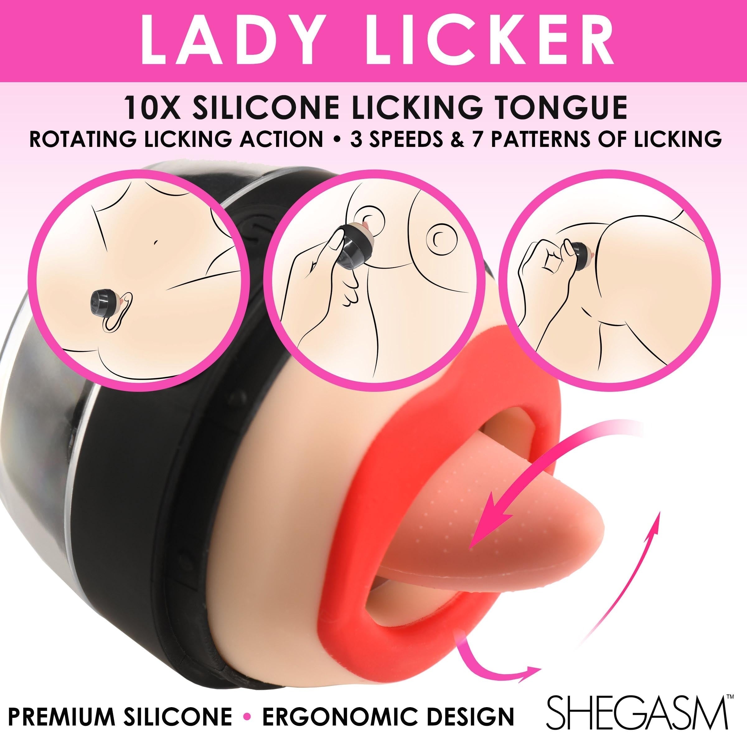 LADY LICKER CLITORAL STIMULATOR