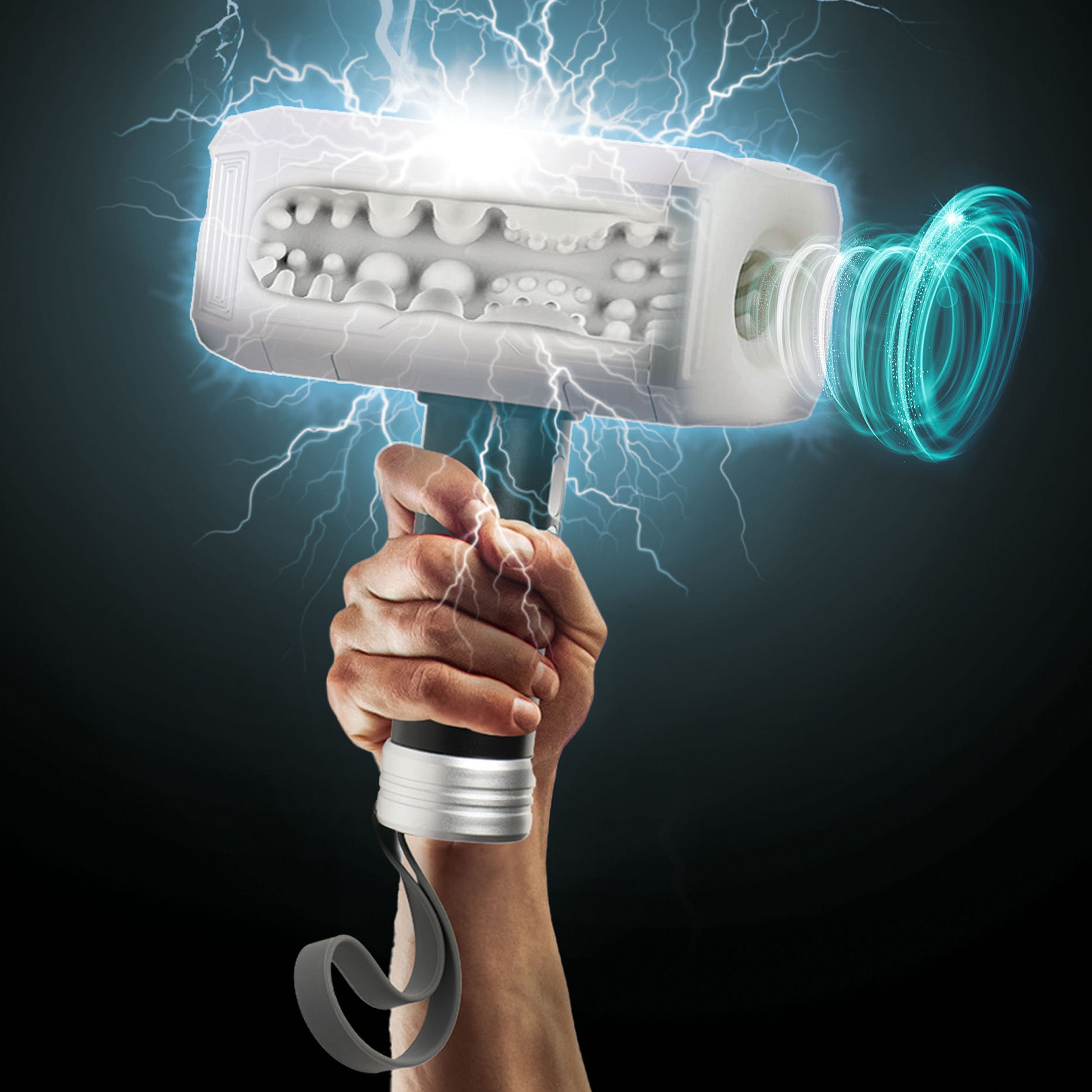 LOVE BOTZ THUNDER STROKER SUCKING MASTURBATOR