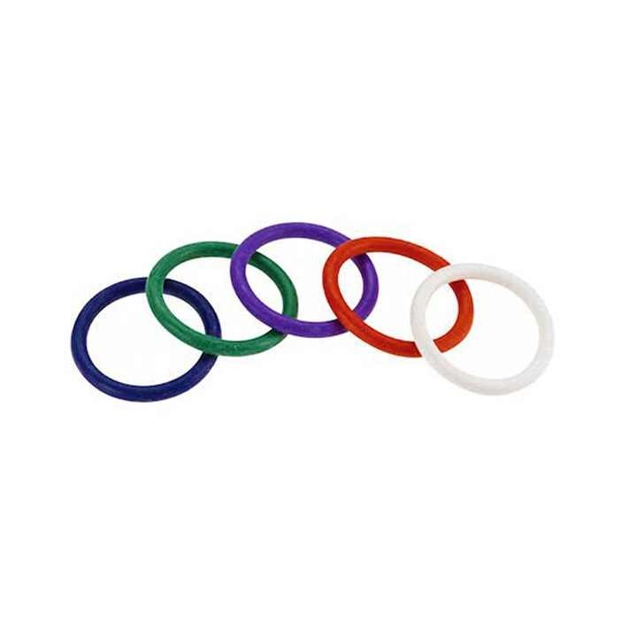 LOVE MAGIC RAINBOW SILICONE PLEASURE RINGS