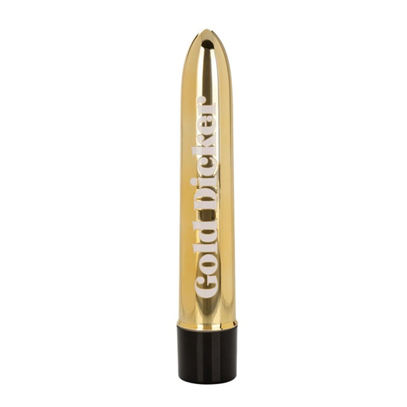 NAUGHTY BITS GOLD DICKER PERSONAL VIBRATOR