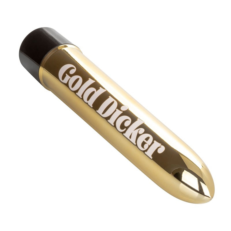 NAUGHTY BITS GOLD DICKER PERSONAL VIBRATOR