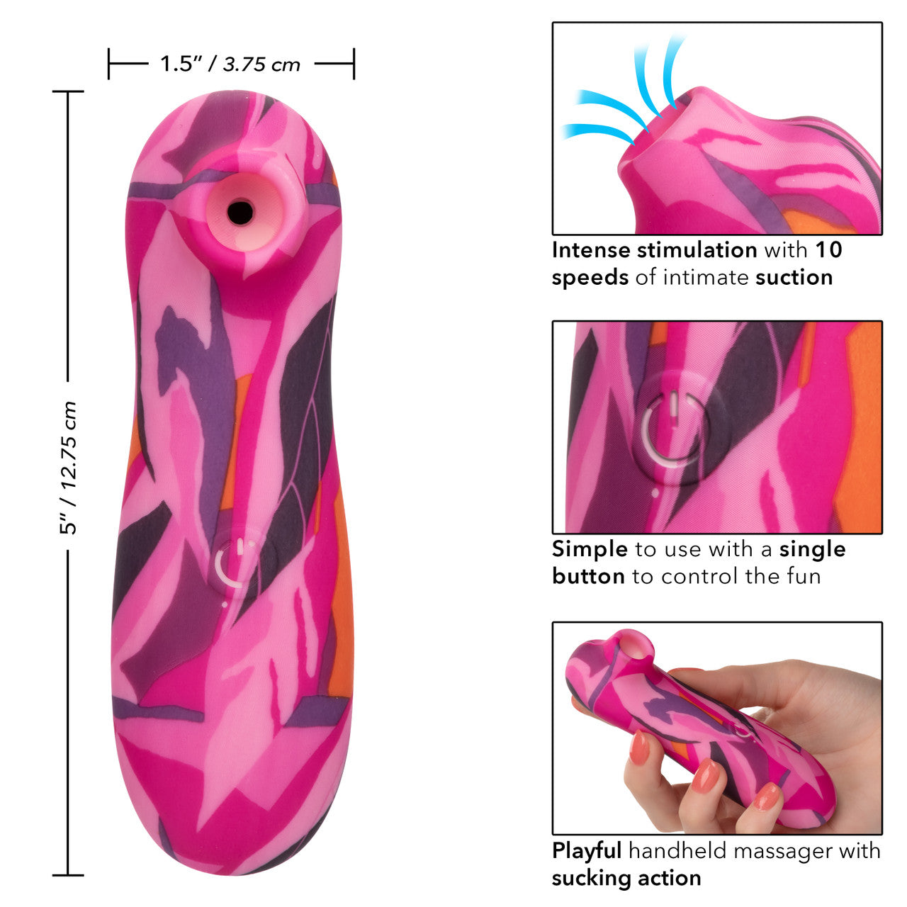 NAUGHTY BITS SUCK BUDDY PLAYFUL MASSAGER