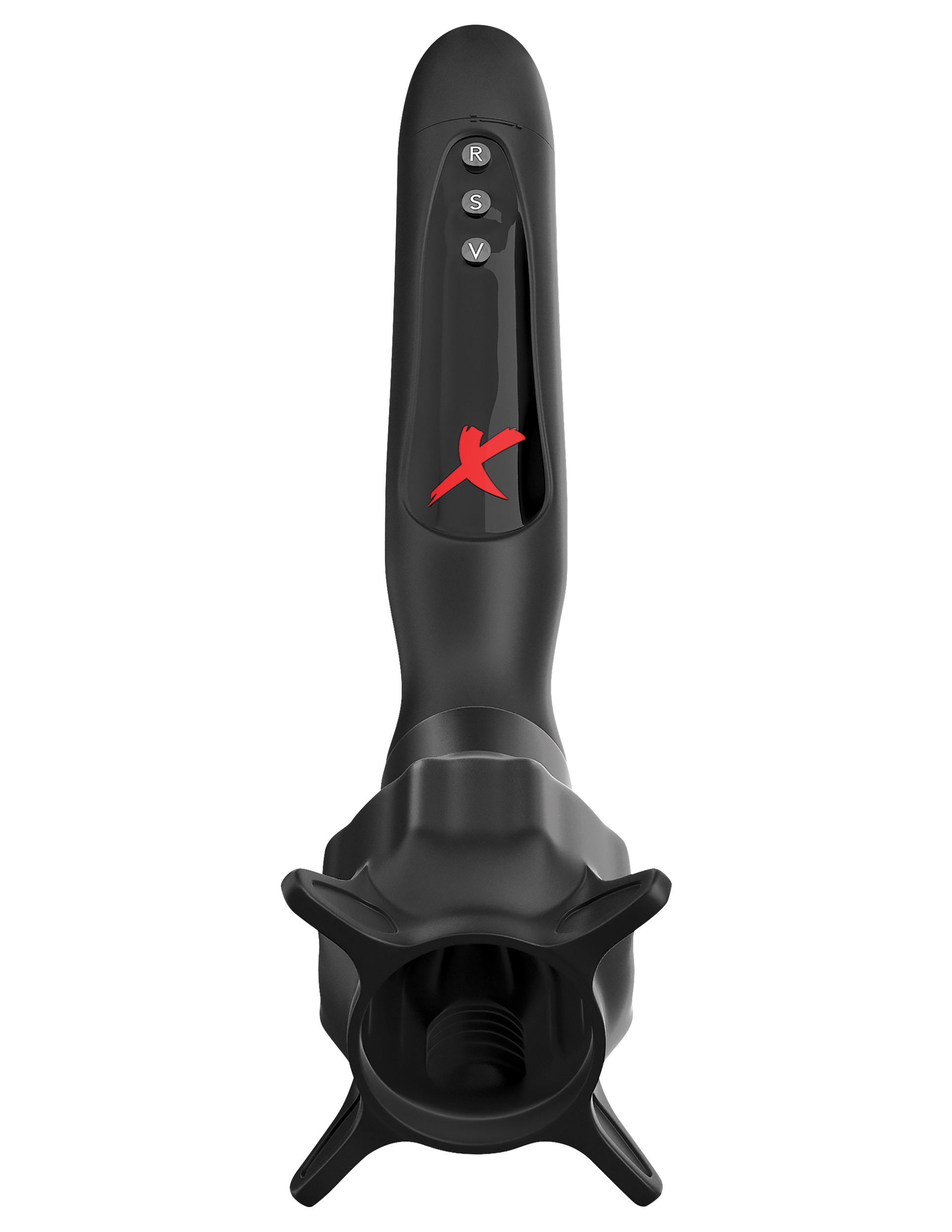 PDX ELITE VIBRATING ROTO-SUCKER - BLACK