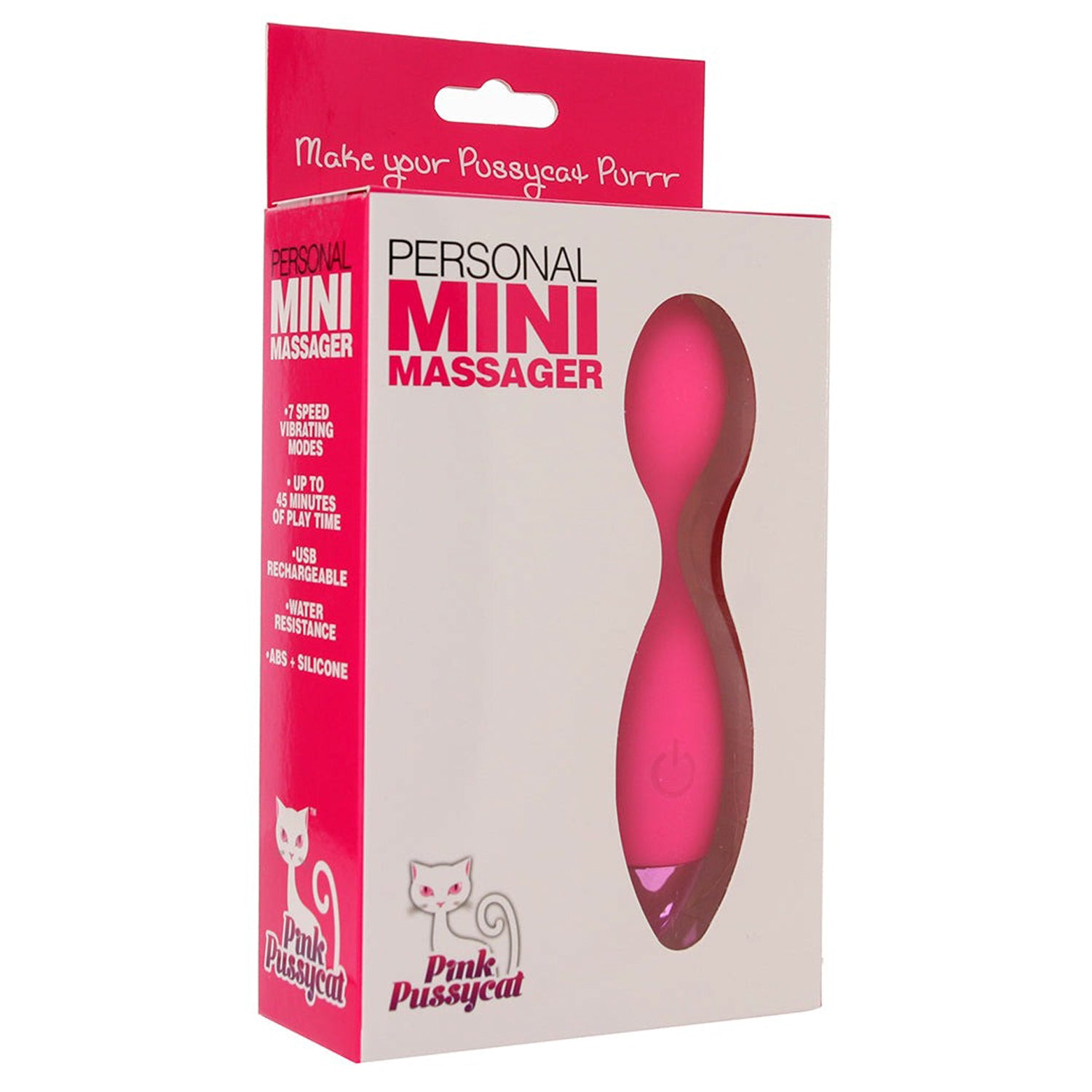 PINK PUSSYCAT VIBRATING PERSONAL MINI