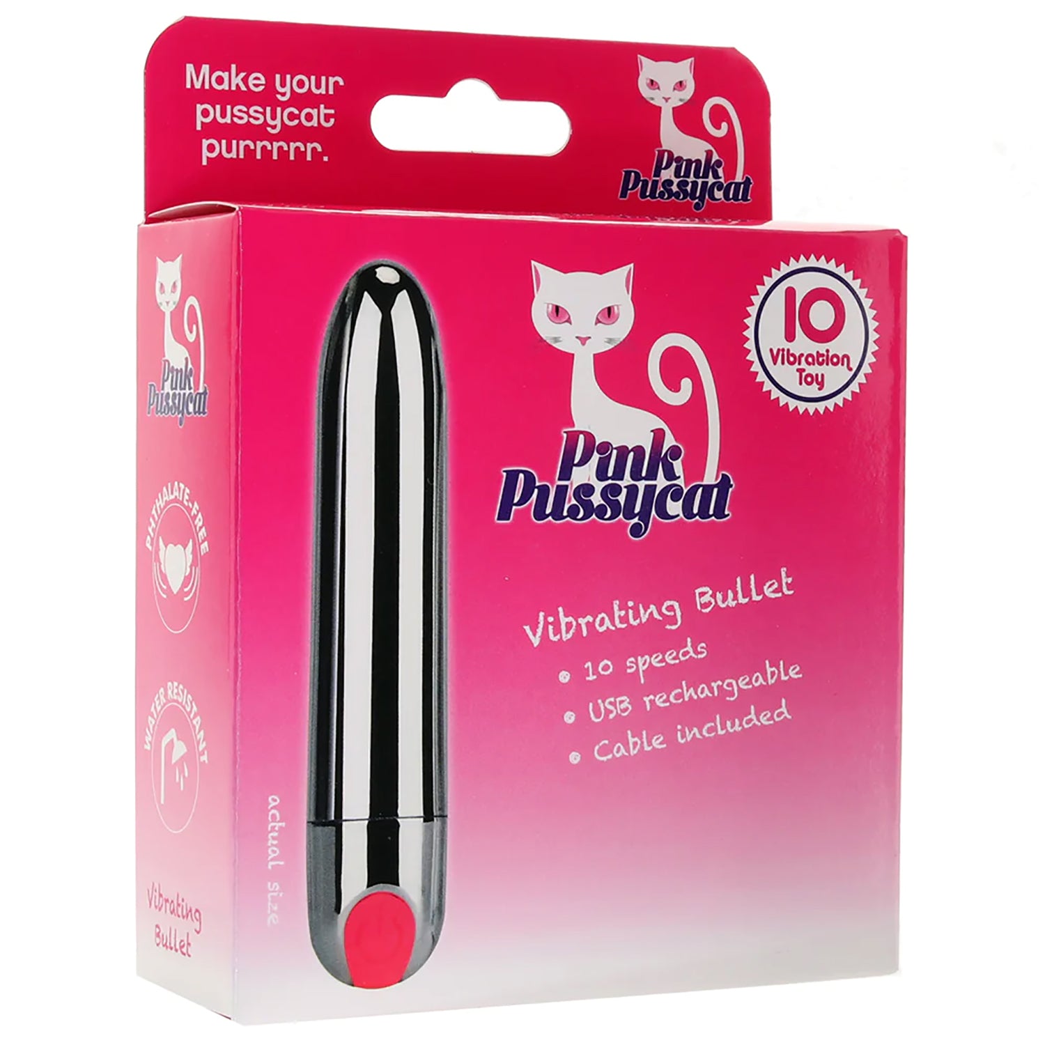 PINK PUSSYCAT BULLET – SILVER