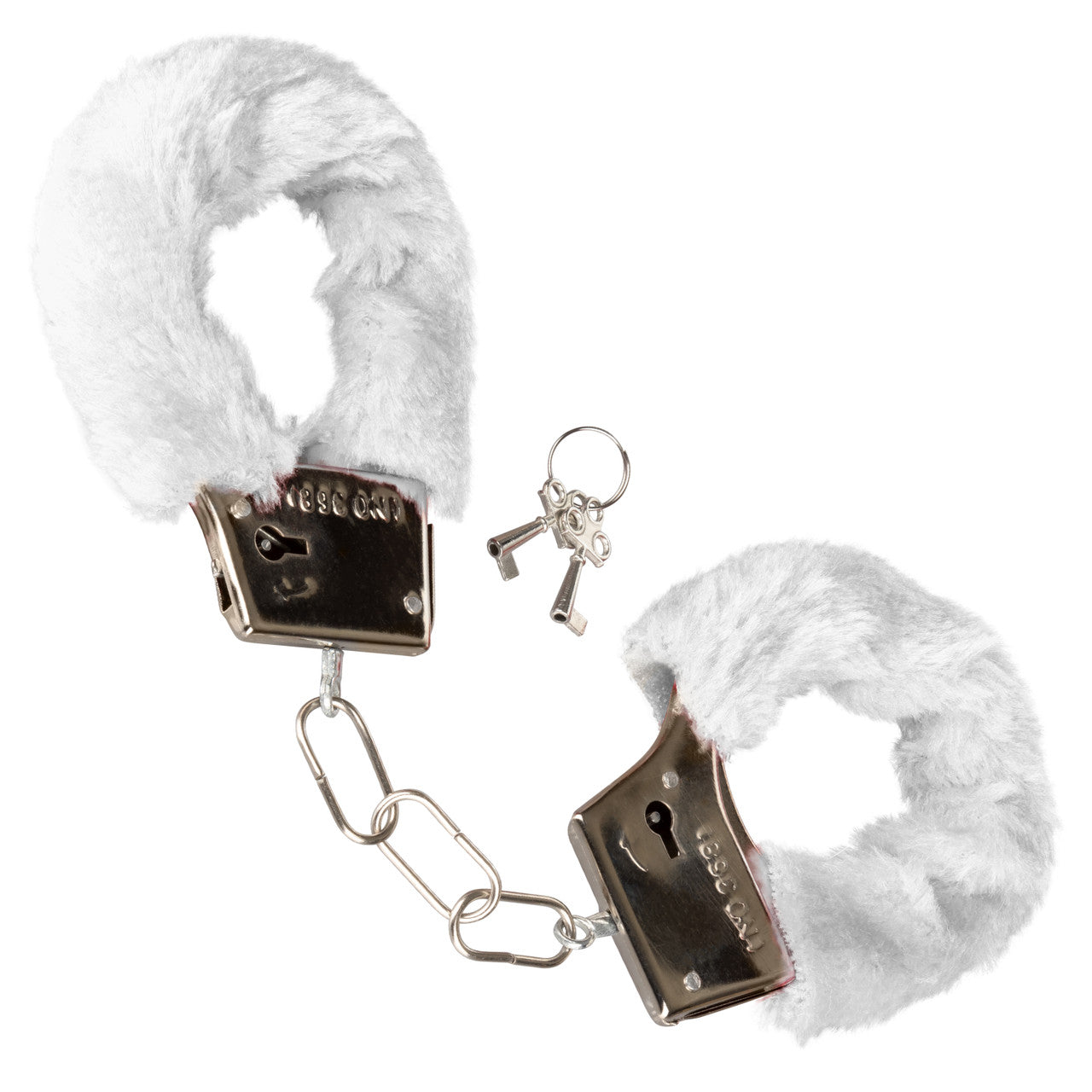 PLAYFUL FURRY CUFFS BLANCO