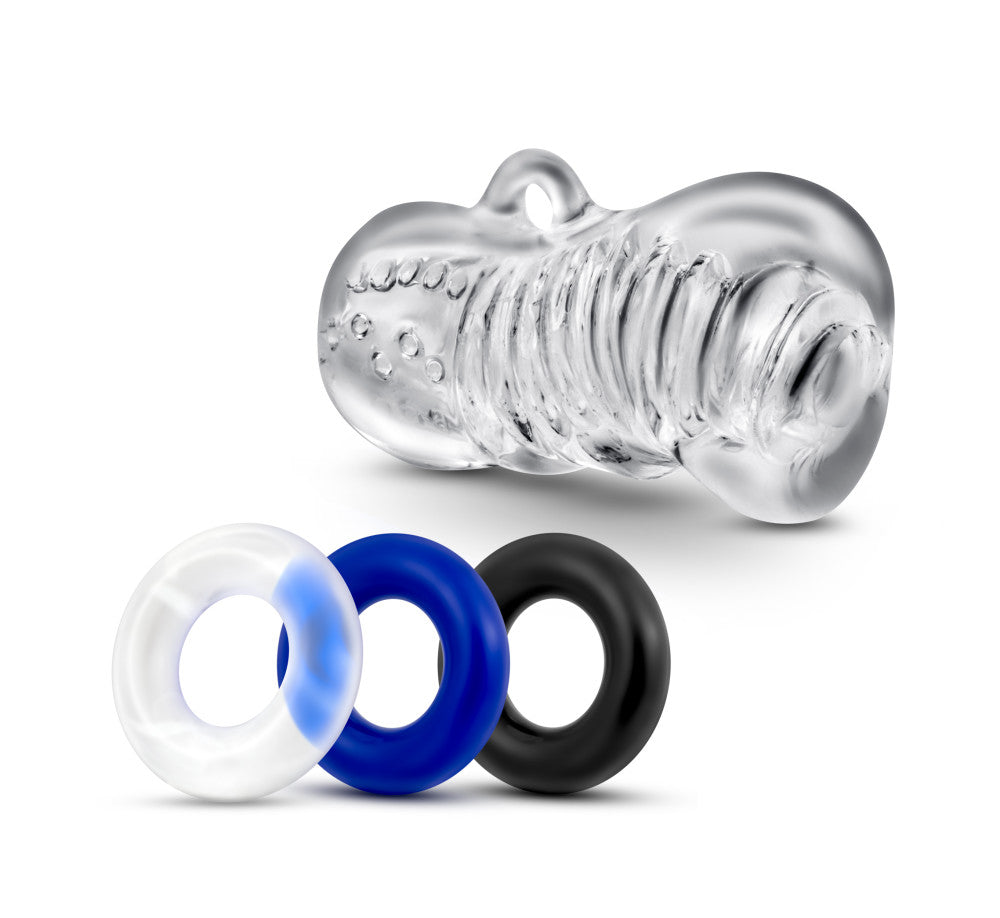QUICKIE KIT - JERK OFF - CLEAR
