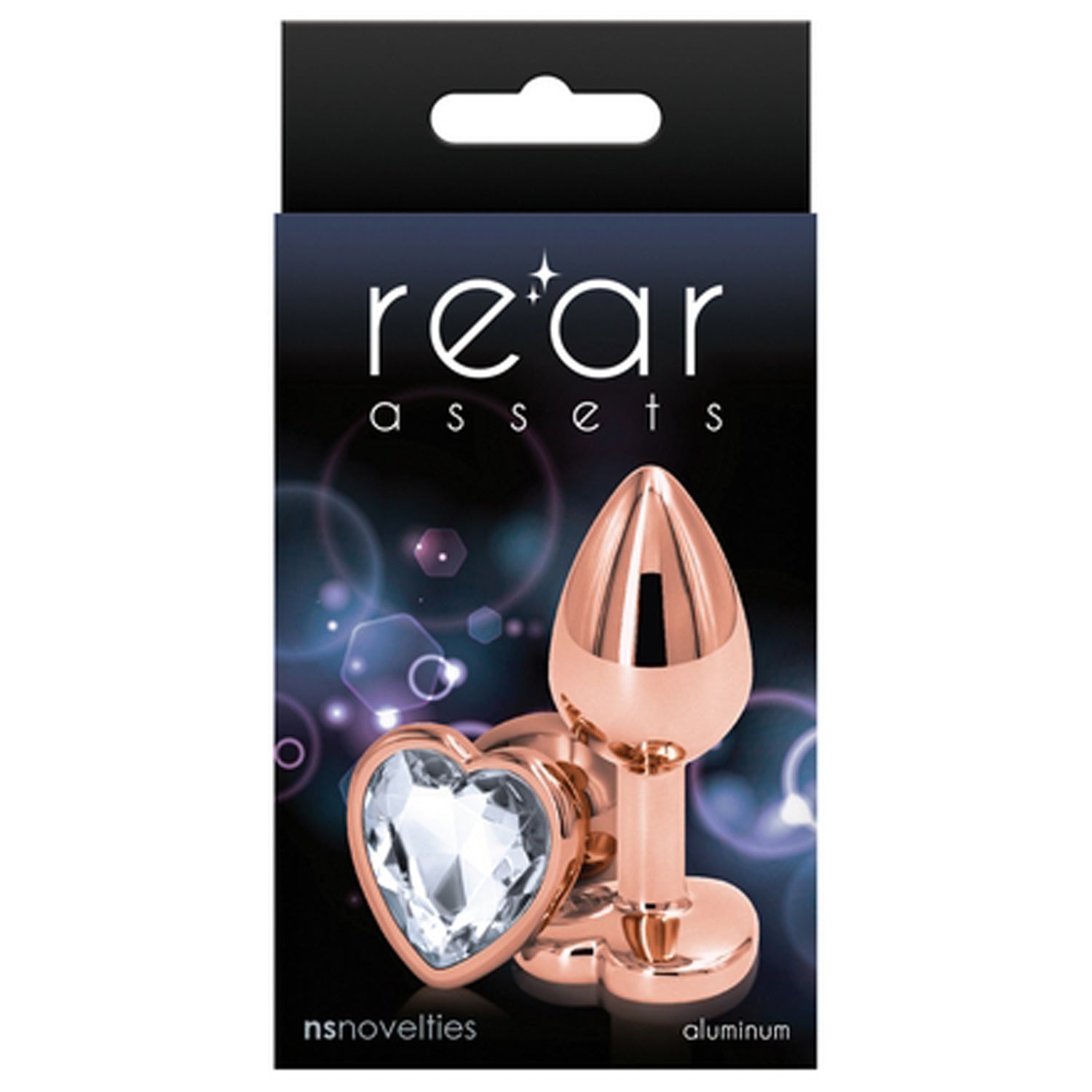 REAR ASSETS ROSE GOLD HEART SMALL - CLARA