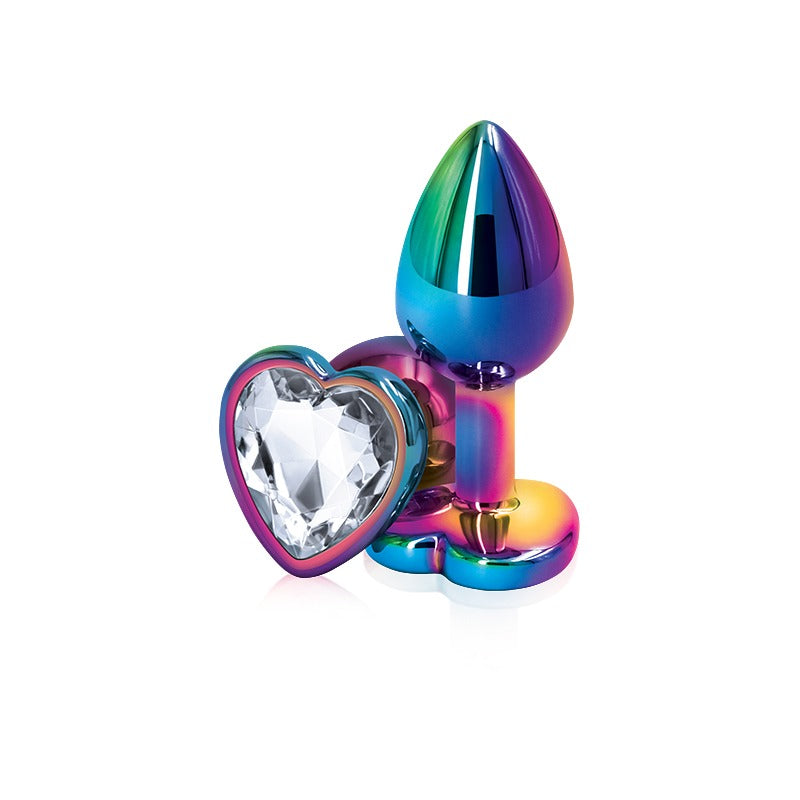 REAR ASSETS MULTICOLOR HEART SMALL - CLARO