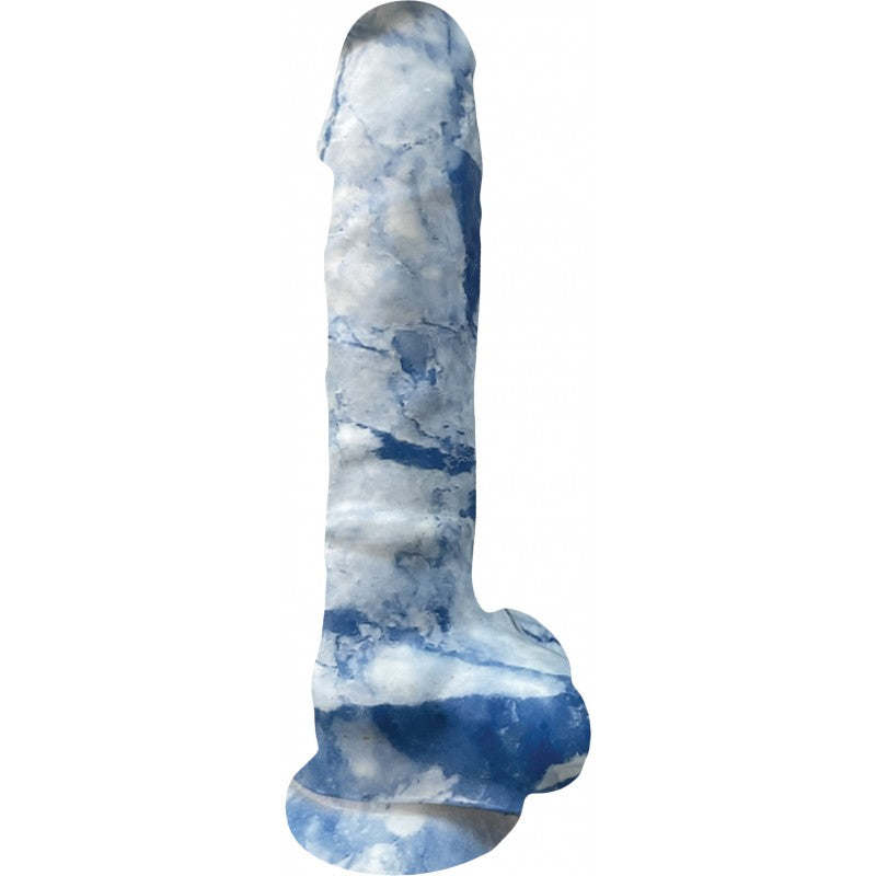 ROCK COCKS 7" TEXTURED DILDO - ZEUS