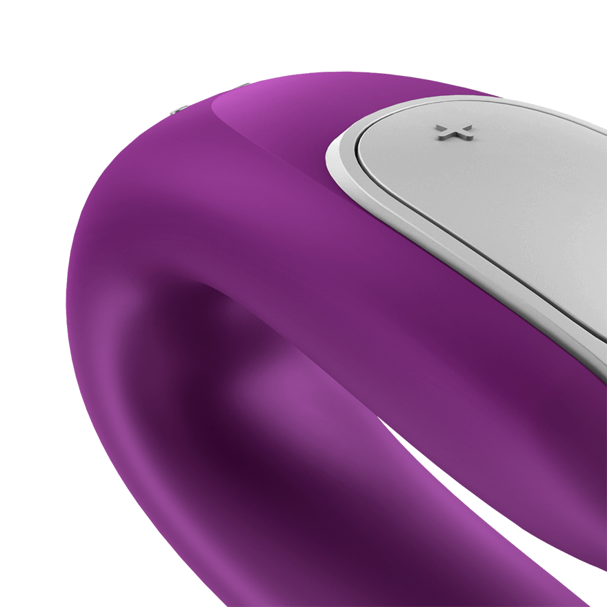 SATISFYER DOUBLE FUN - VIOLET