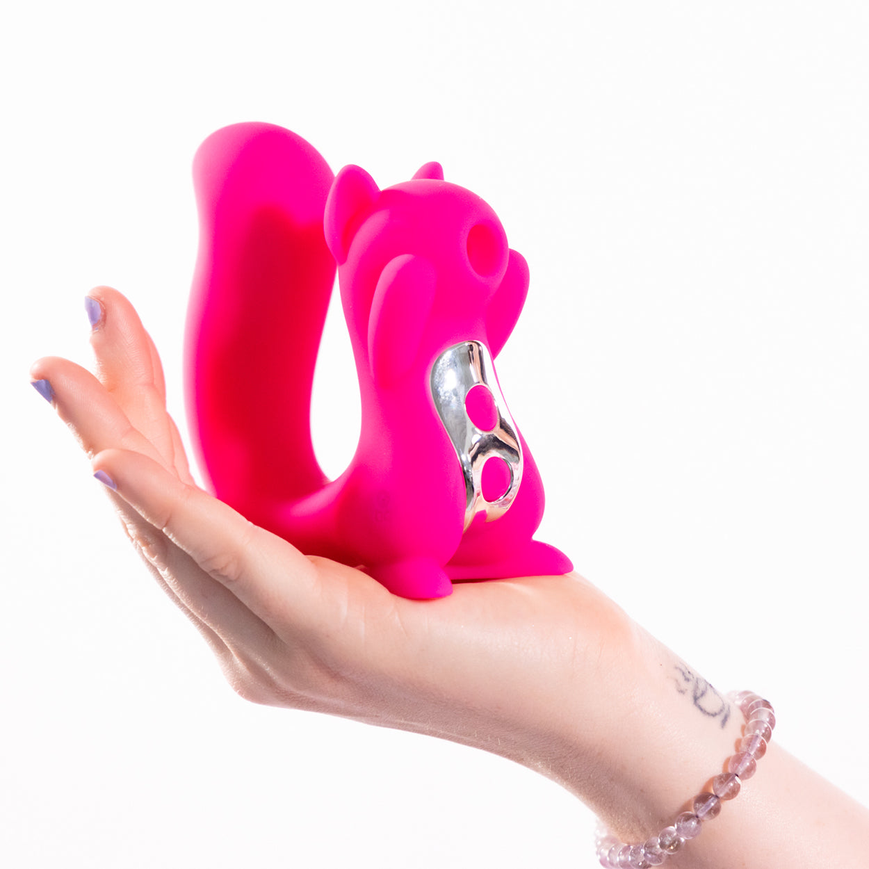 SCREAMING SQUIRREL AIR PULSE AND G-SPOT VIBE - ROSA