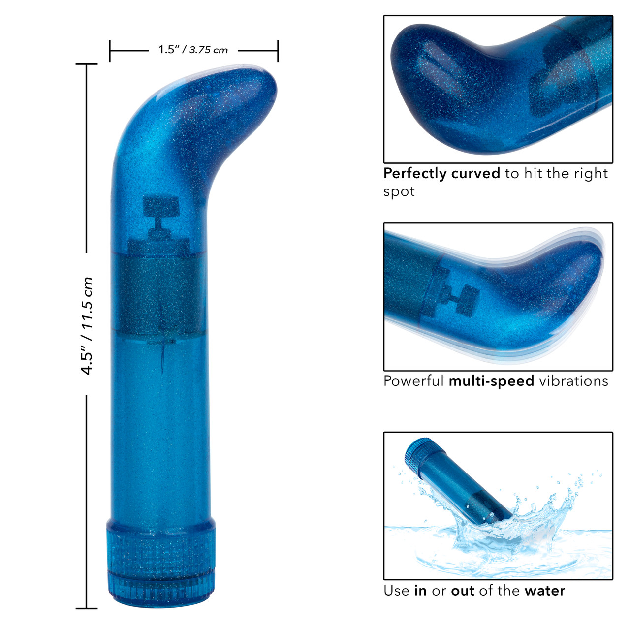 CALEXOTICS SHANE'S WORLD SPARKLE G VIBE - AZUL