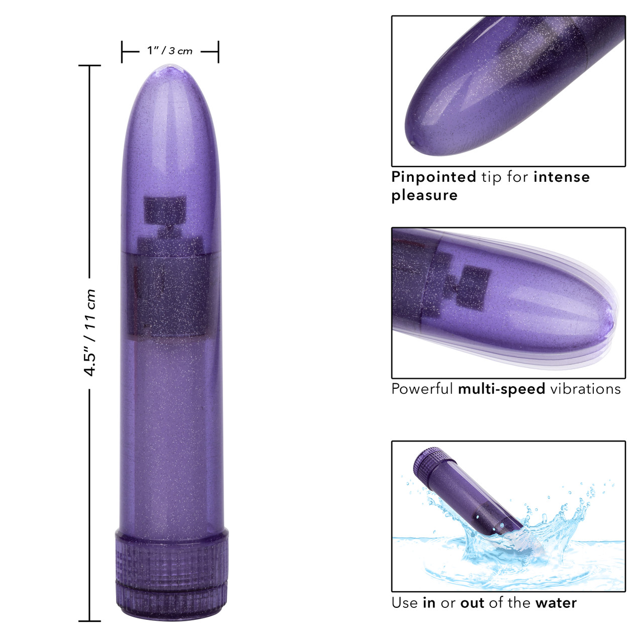 CALEXOTICS SHANE'S WORLD SPARKLE VIBE - MORADO