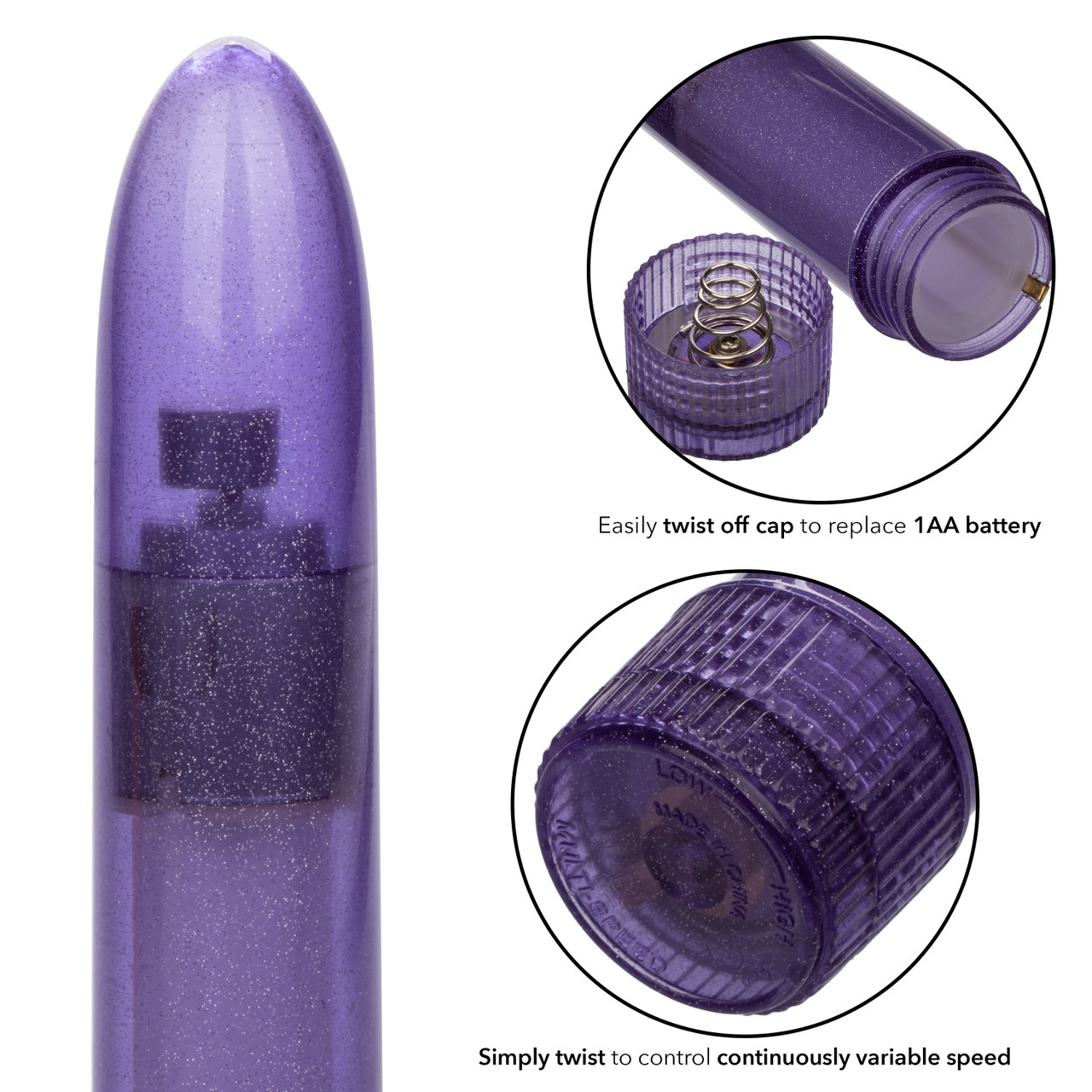 CALEXOTICS SHANE'S WORLD SPARKLE VIBE - MORADO