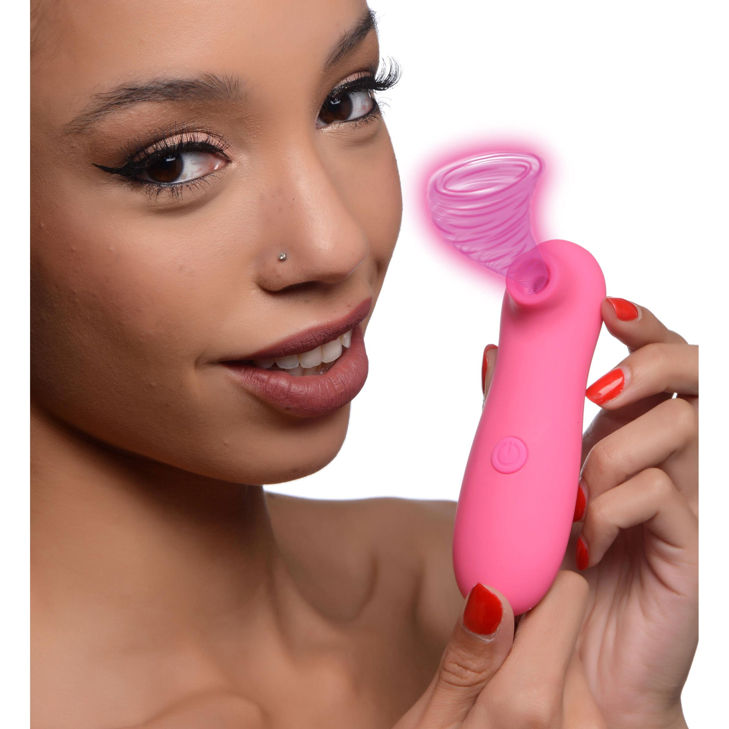 SHEGASM TRAVEL SIDEKICK 10X SUCTION CLIT STIMULATOR